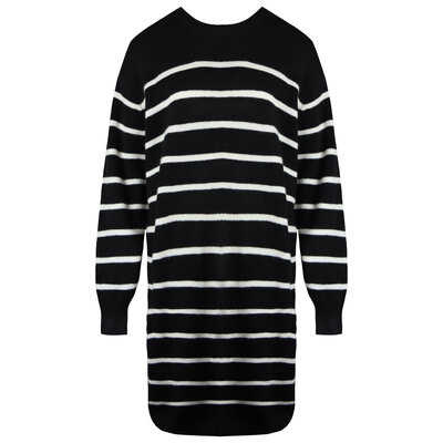JAIMY Veronica striped sweater dress black