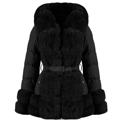 JAIMY Ariana furry jacket black