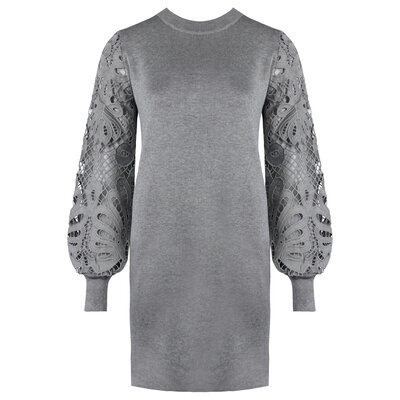 JAIMY Anika knitwear dress grey