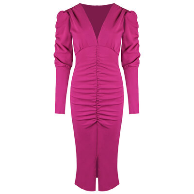 JAIMY Andrea maxi dress magenta