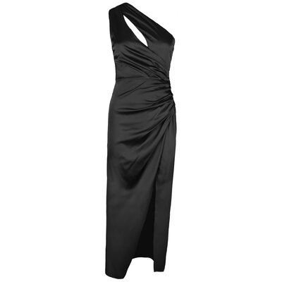 JAIMY Kiara satin dress black