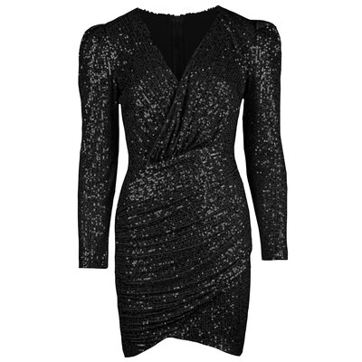 JAIMY Freya sequin dress black