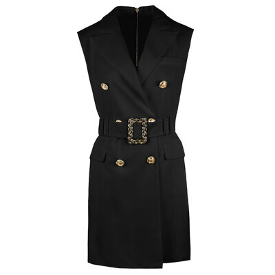 JAIMY Deborah sleeveless blazer dress black