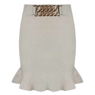 JAIMY Aubrey knitwear skirt beige