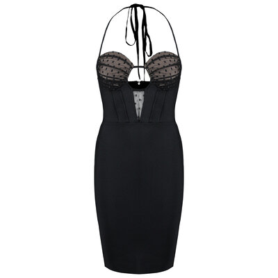 JAIMY Anastasia bandage dress black
