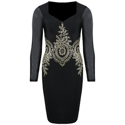 JAIMY Alani bandage dress black