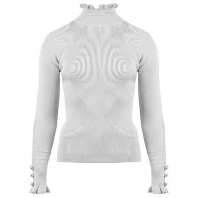 JAIMY Hazel knitwear top white