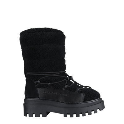 CALVIN KLEIN Flatform snow boots triple black