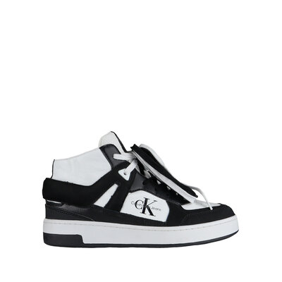 CALVIN KLEIN Basket cupsole sneaker black/bright white
