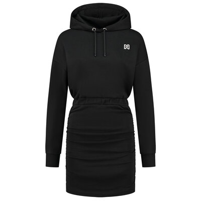 NIKKIE Ames hoodie dress black