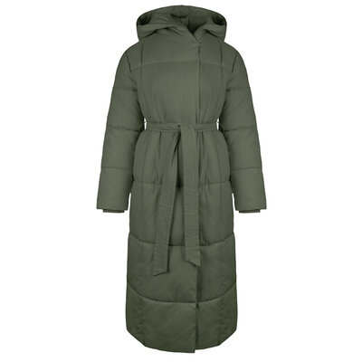 JAIMY Lyla long puffer jacket army green