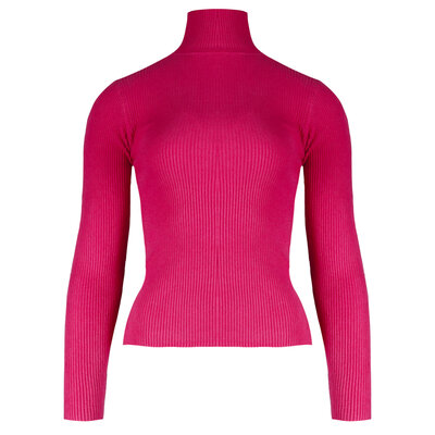 JAIMY Turtleneck top hot pink