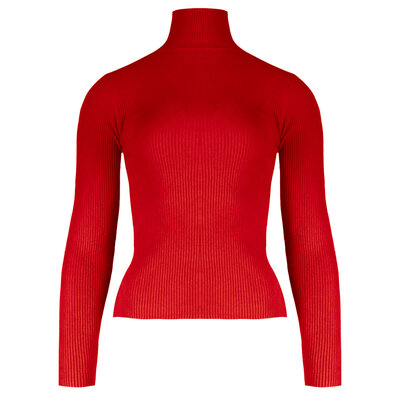 JAIMY Turtleneck top red