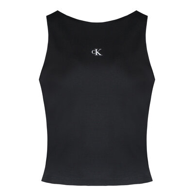 CALVIN KLEIN Racerback milano top ck black