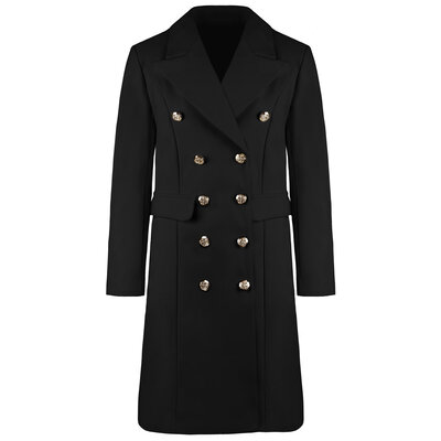 JAIMY Nummer 131 Madelyn mantel coat black