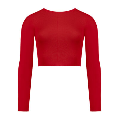 JAIMY Hailey cropped top red