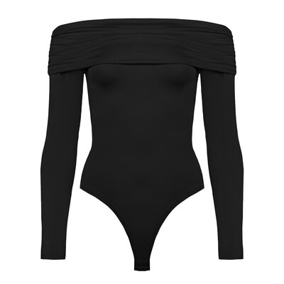 JAIMY Aliana off shoulder travel body black