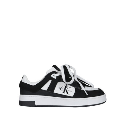 CALVIN KLEIN Basket cupsole low sneaker black/bright white