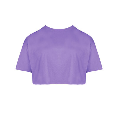 JAIMY Maya cropped t-shirt purple