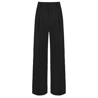 JAIMY Bella wide leg pantalon black