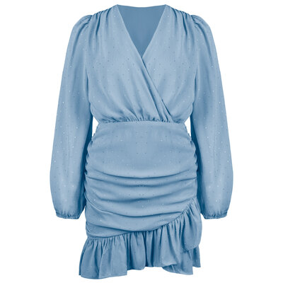 JAIMY Araya sparkle dress blue