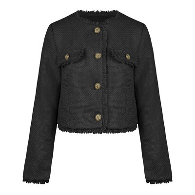 JAIMY Keyla tweed blazer black