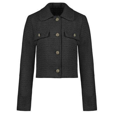 JAIMY Sariah tweed blazer black