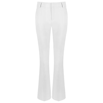 JAIMY Zoey flared pantalon white