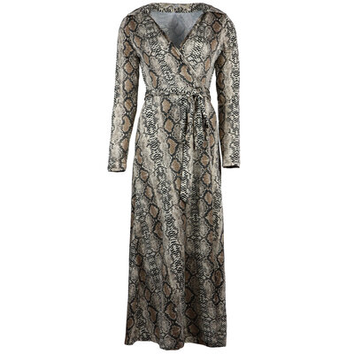 JAIMY Isabel travel wrap dress snake
