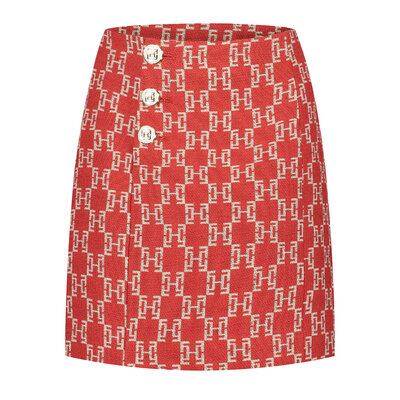 FIFTH HOUSE Ashlee skirt hibiscus