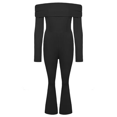 JAIMY Blair strapless jumpsuit black