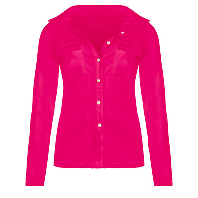 JAIMY Demi travel blouse fuchsia