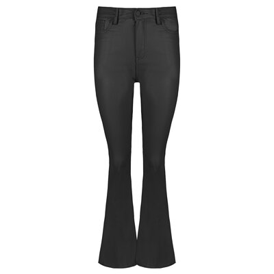 JAIMY Juliette leather flared pants black