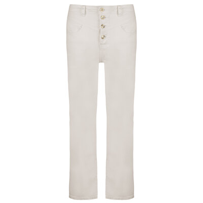 JAIMY Morgan wide leg button jeans beige