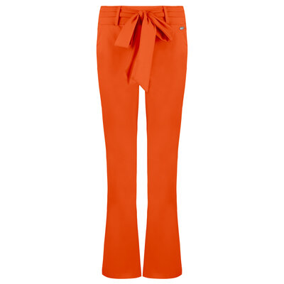 JAIMY Melina flared travel pants orange