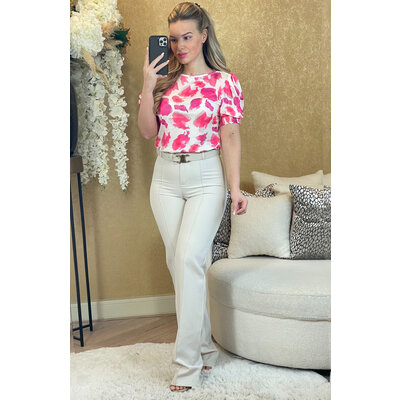JAIMY Madison printed top pink