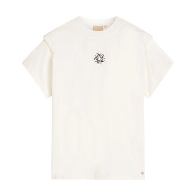 JOSH V Vesper regular fit t-shirt off white