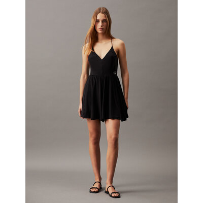 CALVIN KLEIN Modal playsuit Ck black