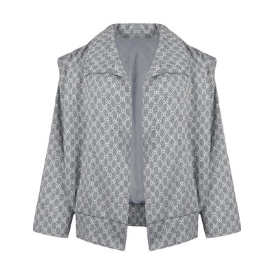 JAIMY Leighton oversized jacket grey