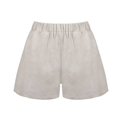 JAIMY Kenia linen short beige