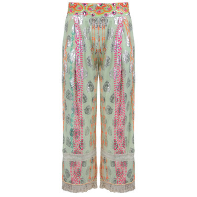 JAIMY Shelby boho pants mint