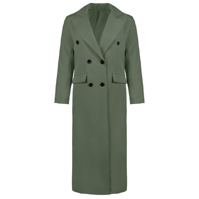 JAIMY Ashlyn maxi blazer army green