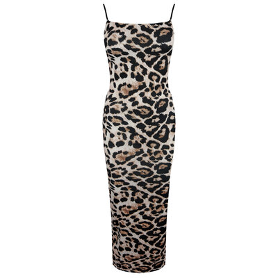 JAIMY Nola bodycon leopard dress