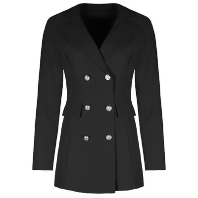 JAIMY Luca long blazer black