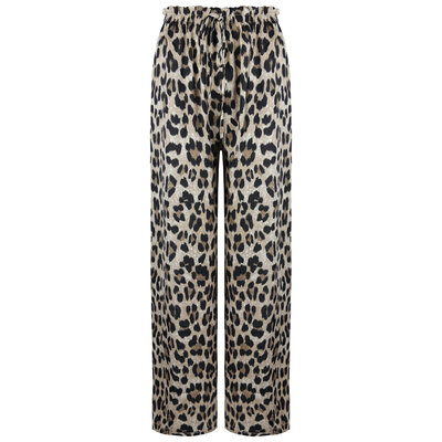 JAIMY Baylee leopard wide leg pants