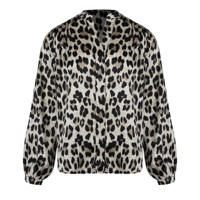 JAIMY Amiri leopard blouse