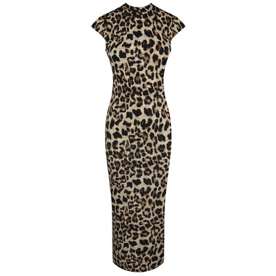 JAIMY Jessica leopard bodycon dress