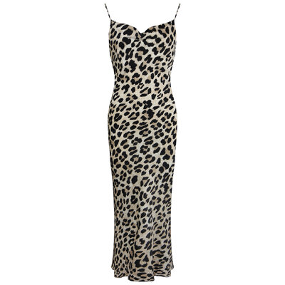 JAIMY Emmy leopard midi dress