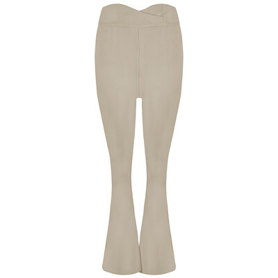 JAIMY Kelsey flared pants beige