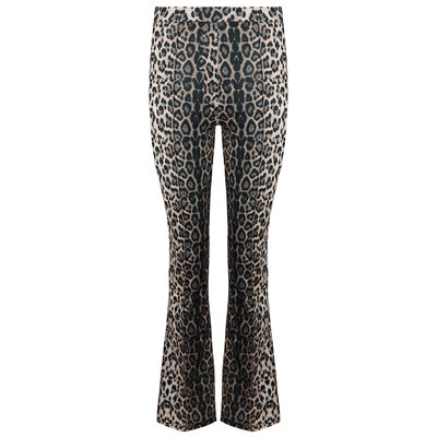 JAIMY Avery leopard flared pantalon